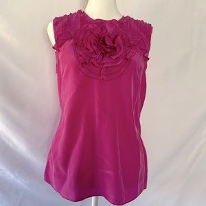 BCBG MaxAzria women’s magenta sleeveless top